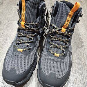 The North Face Gray and Orange Men's Boots